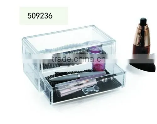 Popular Factory Manufactured Plastic Cosmetic Organizer Make up Storage Display Jewelry Cosmetic