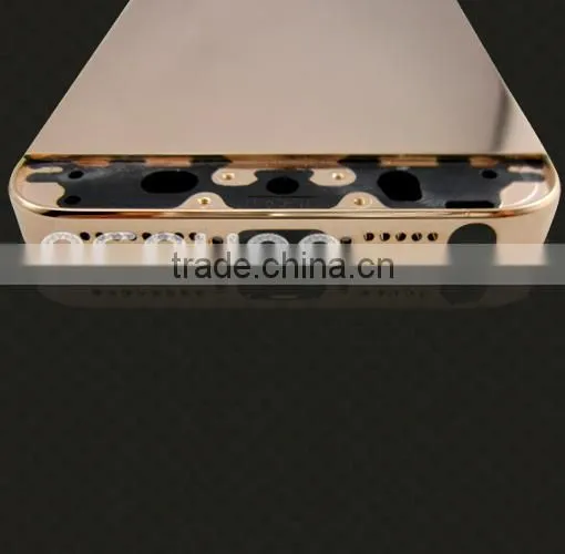 Hot Selling Luxury Case 24ct Real Gold Housing for Iphone 5,gold Housing for Iphone 5,for Iphone 5 Luxury Housing photo-6