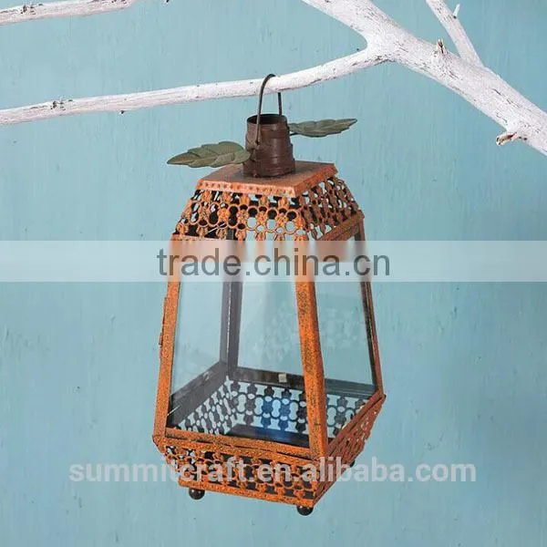 Antique Cast Iron Candle Holder Wind Lights Handmade Candle photo-2