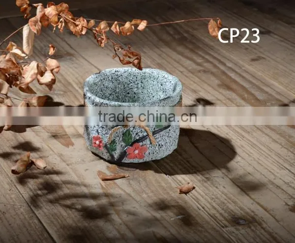 2016 Decorative Garden Cement Flower Pot photo-2