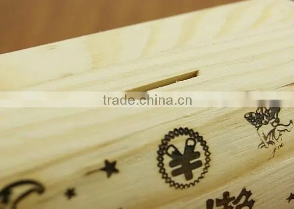 Printing Kinds of Style Wooden Popular Money Box photo-3