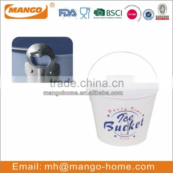 Colorful Stainless Steel Handle Metal Champagne Bucket photo-3