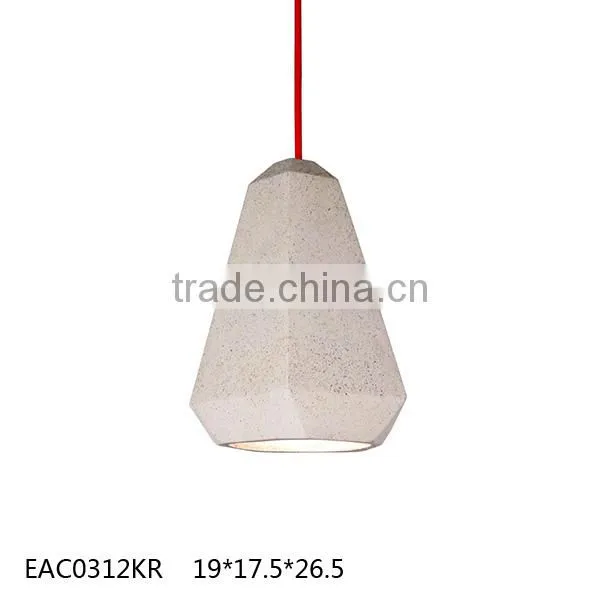 Custom Concrete Indoor Pendant Lamp photo-2