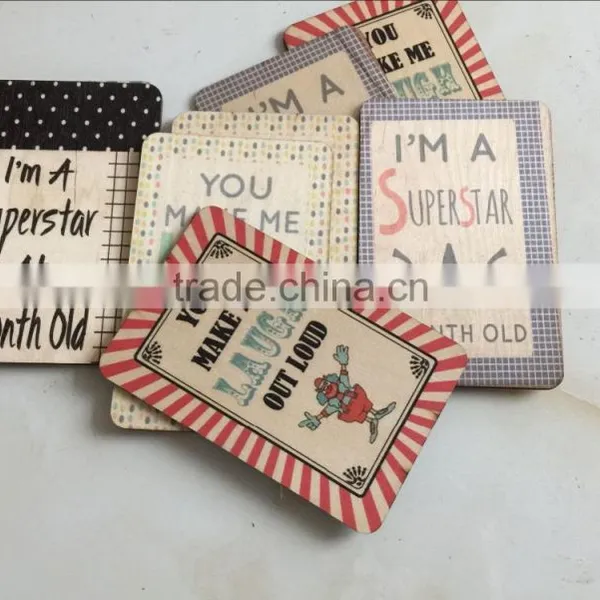 Customized Antique Wooden Card photo-3