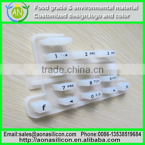 Standard Silicone Rubber Button Keypad for Wholesale photo-3