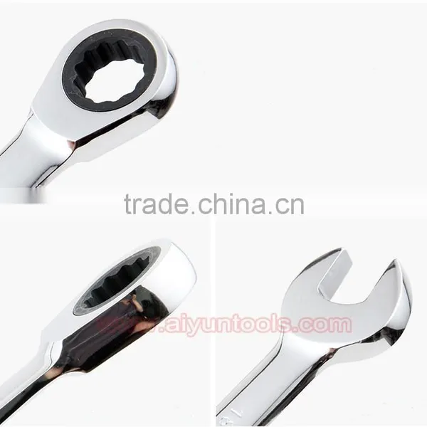 Combination Ratchet Wrench Set Combination Ratchet Spanner Gear Wrench 6-32mm photo-4