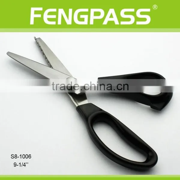 S8-1006 26.5cm 2Cr13 Stainless Steel Blade With PP+TPR Plastic Comfortable Handle Tailor Scissors photo-2