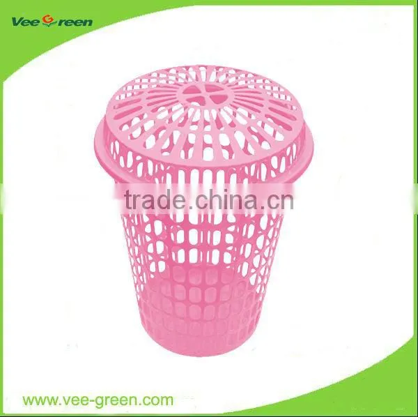 Plastic Laundry Basket/Plastic Laundry Hamper 65L photo-4
