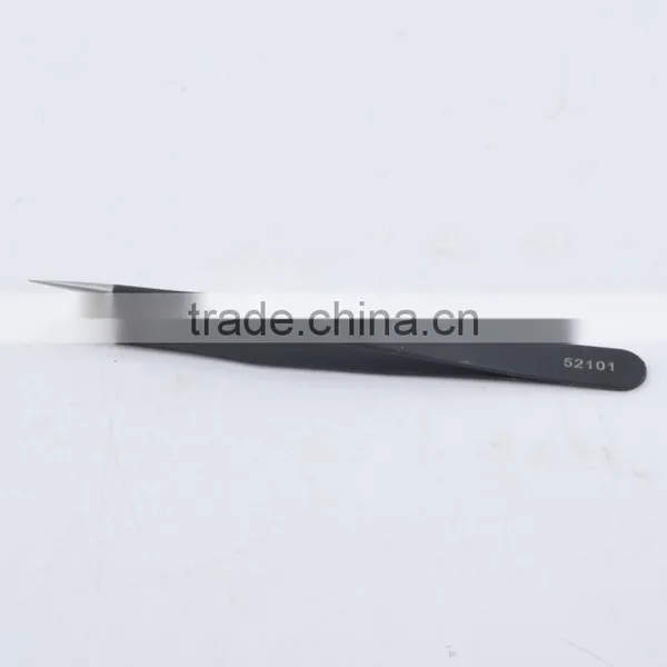 Anti-static Stainless Steel Tweezers Short Pointed Tweezers photo-4