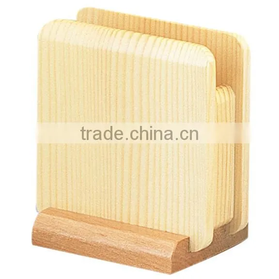 Wooden Paper Table Napkin Holder Paper Stand Made in Japan photo-2