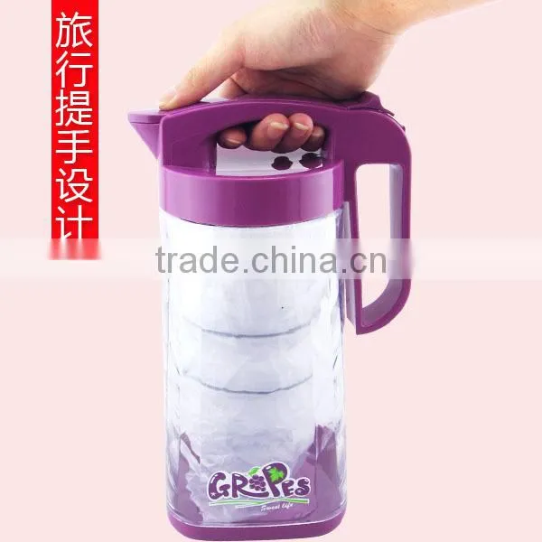 1800ML Plastic Fruit Juice Filter Machine With Side Handle photo-3