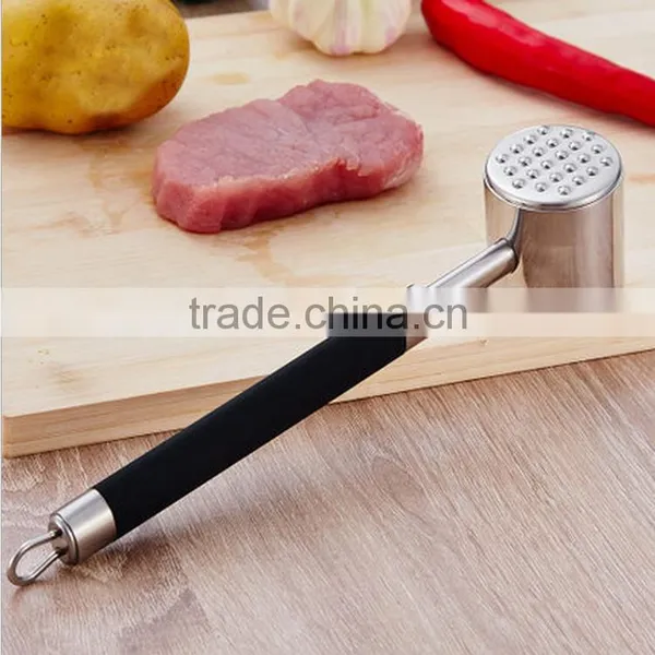 Stainless Steel 304 Steak Tenderizer/Meat Hammer/Meat Pounder Kitchen Tools photo-2