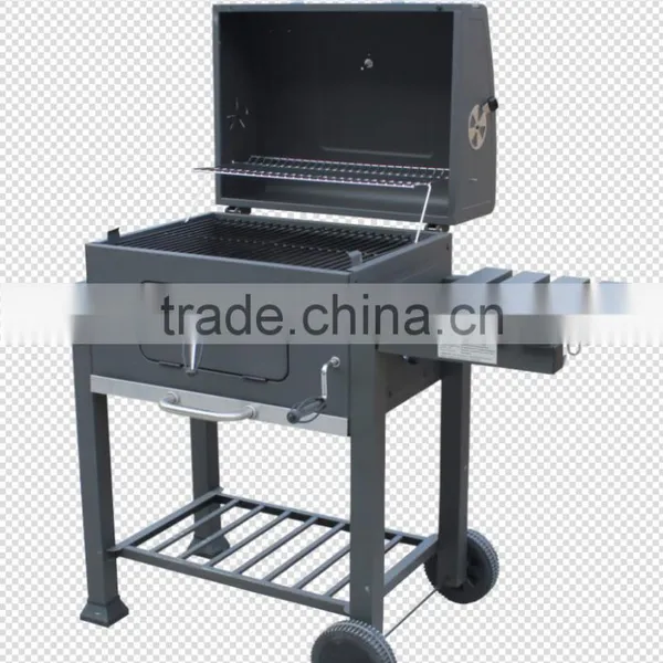 Top Rated Deluxe Outdoor Trolley BBQ Grill photo-3