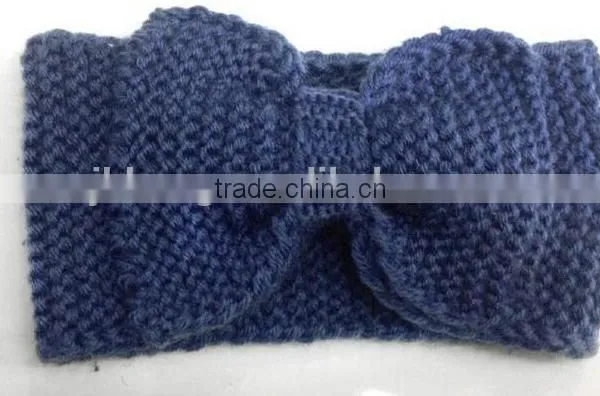 STOCK Wholesale Crochet Head Wraps Crochet Bow Knit Headwrap photo-6