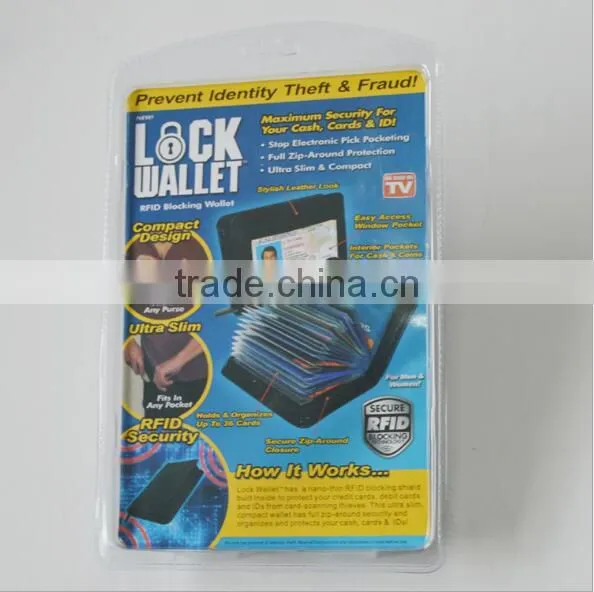 Outdoor Safety Lock Wallet - RFID Blocking Wallets As Seen on TV photo-6