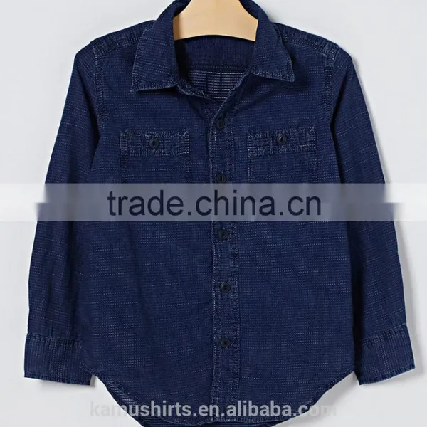 Denim Shirt Boys Shirts Children Denim Shirts