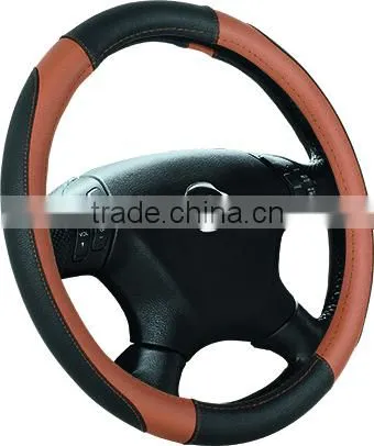 Novelty Design Popular PU Car Steering Wheel Cover photo-3