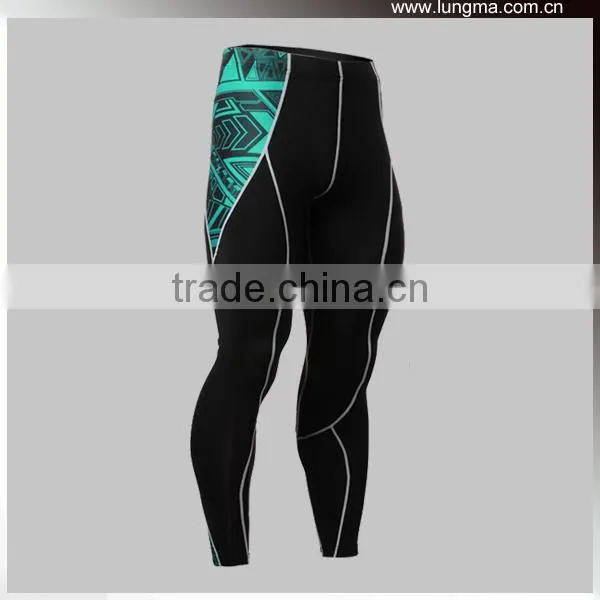 Men's Custom Designs Full Sublimation Compression Gym Wear photo-5