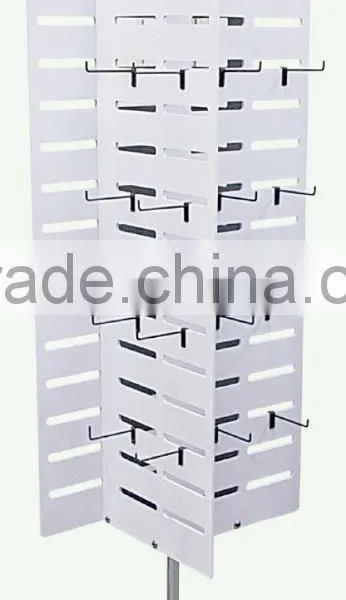 4 Side Wood Spinning Merchandiser Revolving Rack photo-3