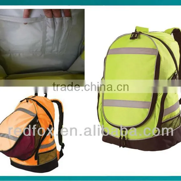 High Visibility Reflective Safety School Backpack photo-4