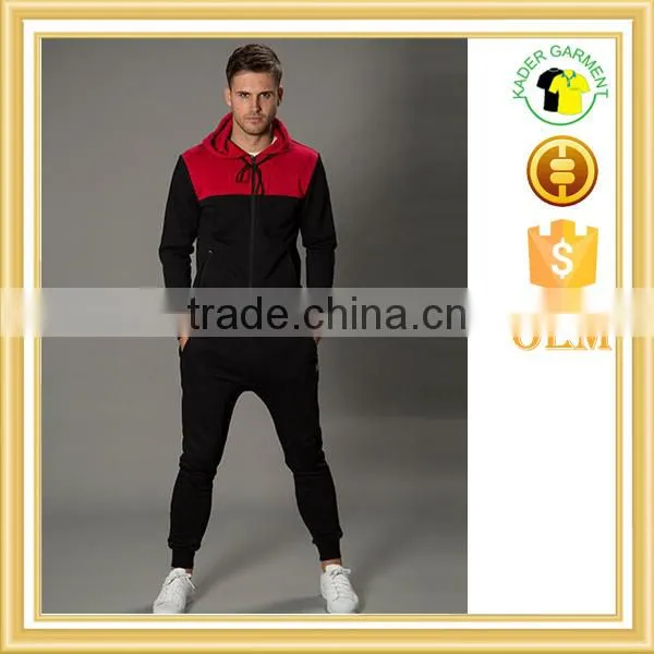 2016 Gym Tracksuits Fitness Track Suit Workout Suits Wholesale in China photo-3