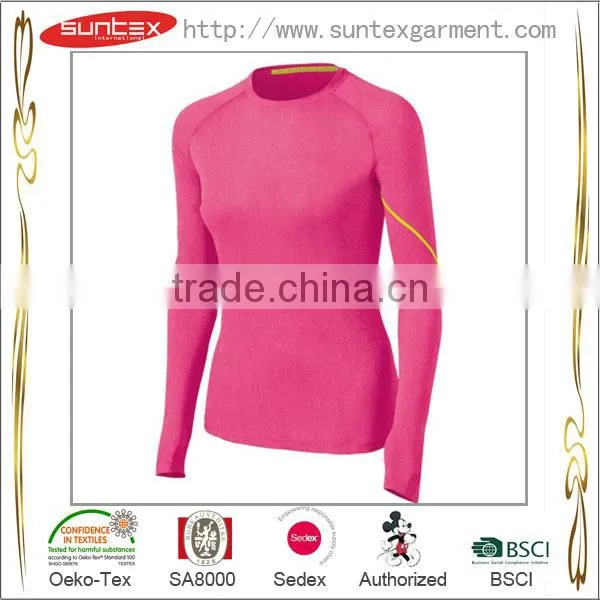 SUNTEX Custom T-Shirt Manufacturer Running Long Sleeve Shirt photo-3