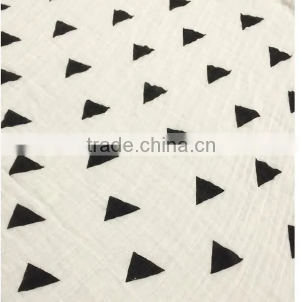Extra Large Baby Patterned Muslin Cloth Swaddle 120 x 120 photo-3
