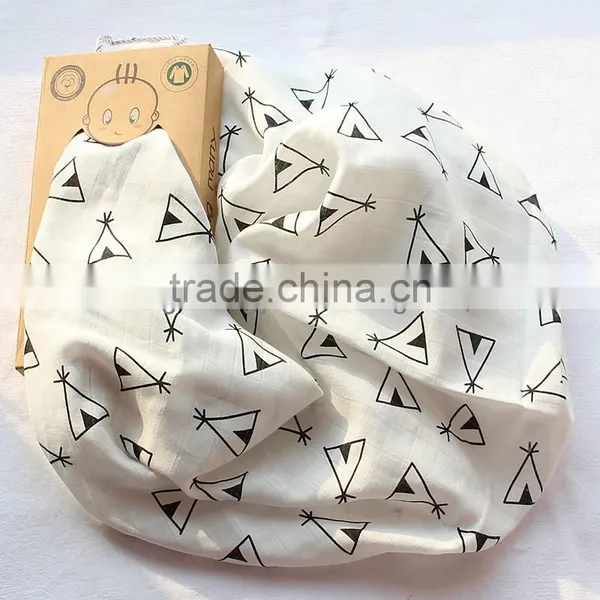 Bedclothes Knit Printed Carpet Blanket Factory China Throw on Sofa Plane Rag Beach Sleep Sack Muslin Cocoon Swaddle Blanket photo-2