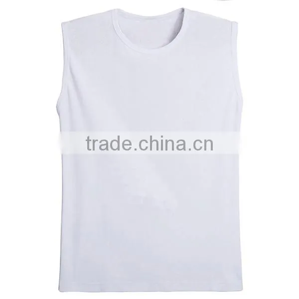 Custom Plain Dri-fit Sleeveless t Shirt for Trainning T13351 photo-4