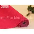 Jewelry Box and Pouch Printed Velvet Fabric / Flock Fabric Material With 100% Nylon