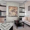 Natural Marble Mosaic Pattern, Tiles Mixed Color, Interior Wall Floor (YKMP-08)