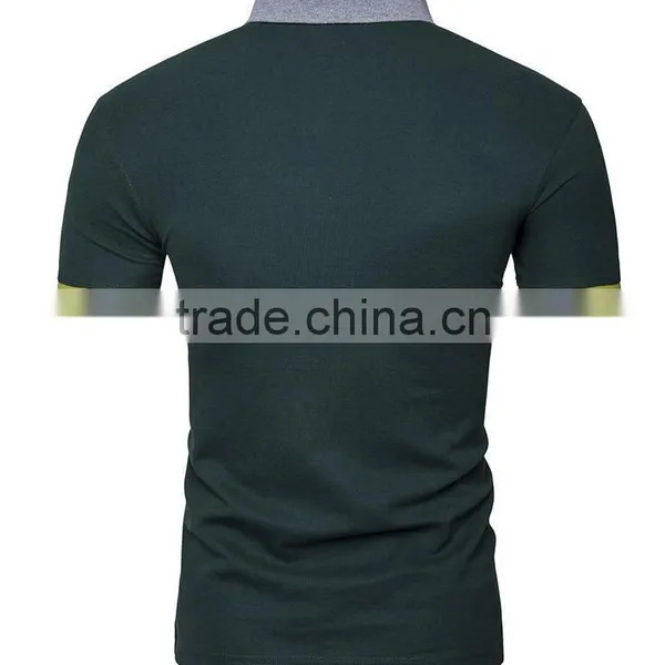 China Factory Cheap Men's Polo Shirts Price Plain photo-5