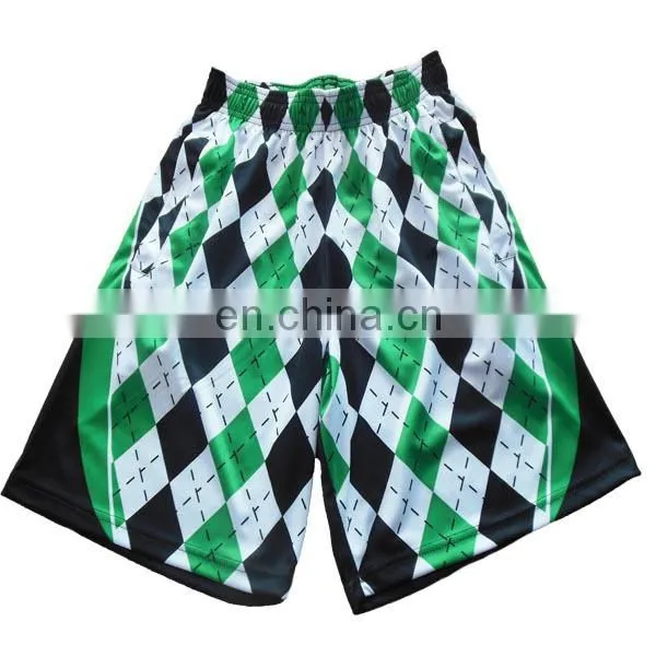 Mens Sublimation Lacrosse Reversible Shorts photo-4