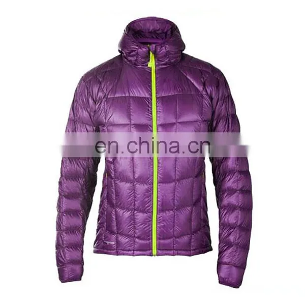 Navy Blue Waterproof Shell Down Jacket for Woman Cold Weather photo-4