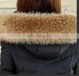 Top Quality Real Raccoon Fur Hood photo-2