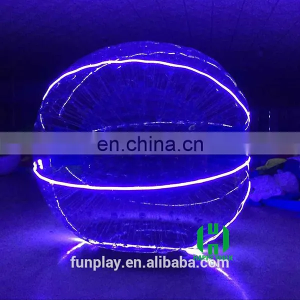 HI Large Zorb Ball With Light , Hot Sale Inflatable Roller Ball on Grass,inflatable Zorb Ball for Sale photo-2