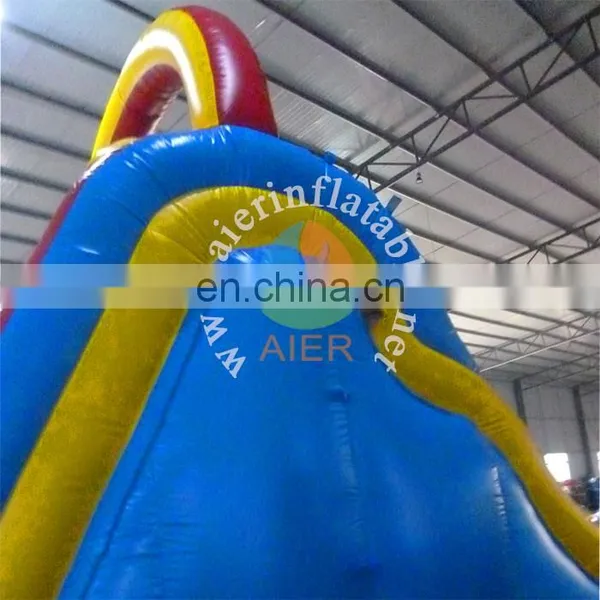 Outdoor Giant Inflatable Water Slide For Kids,Inflatable Water Slide With Pool For Sale photo-6