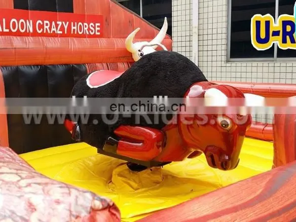 Big Body Inflatable Mechanical Rodeo Bull photo-2