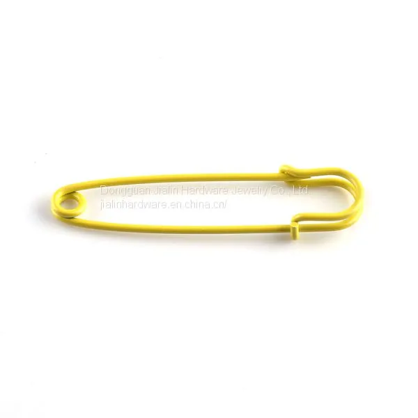 Bright Yellow Finished Fashion Skirt Pin 2.0mm*76mm photo-2