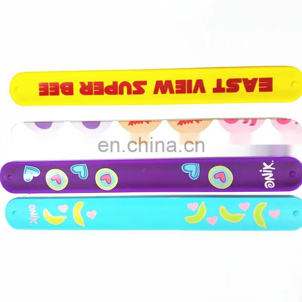 Wholesale Custom Silicone Slap Wristbands photo-2