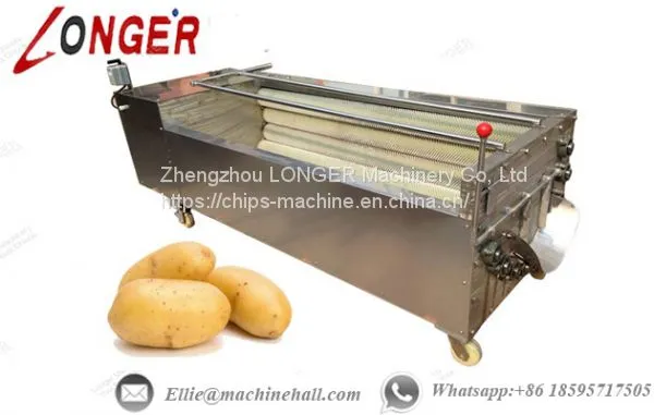 Fruit and Vegetable Washing and Peeling Machine For Sale photo-5