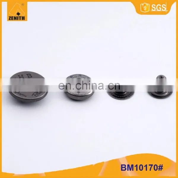 Custom Logo Metal Press Snap Button BM10170 photo-2