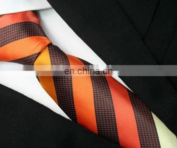 NEWEST Design Stripe Mens Silk Necktie photo-4