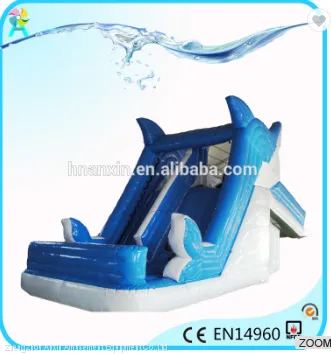 Outdoor playground PVC material Children inflatable Swimming pools slide