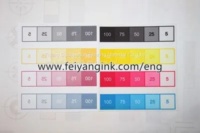 Цветные чернил для сублимационной печати с яркими цветами CMYK для офсетной печати