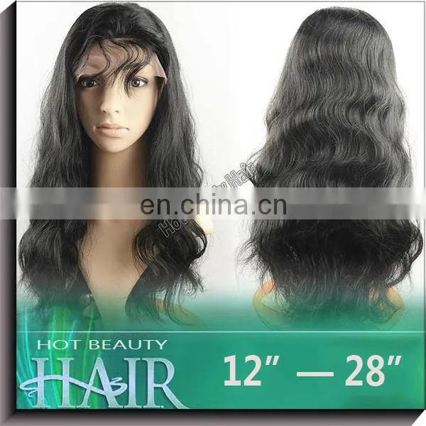 100 Brazilian Virgin Hair Full Lace Wigs With Baby Hair