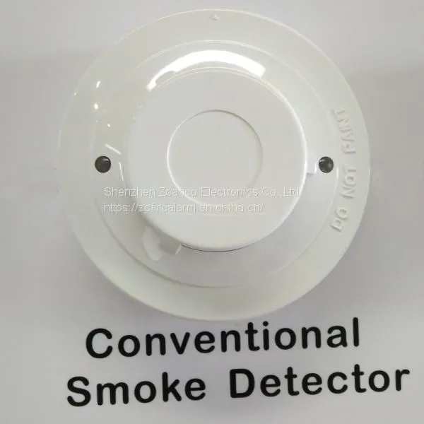 2-wire Conventional Smoke Detector Fire Proof Sensor Alarm DC9-28V Smoke Sensor for Fire Alarm System photo-2