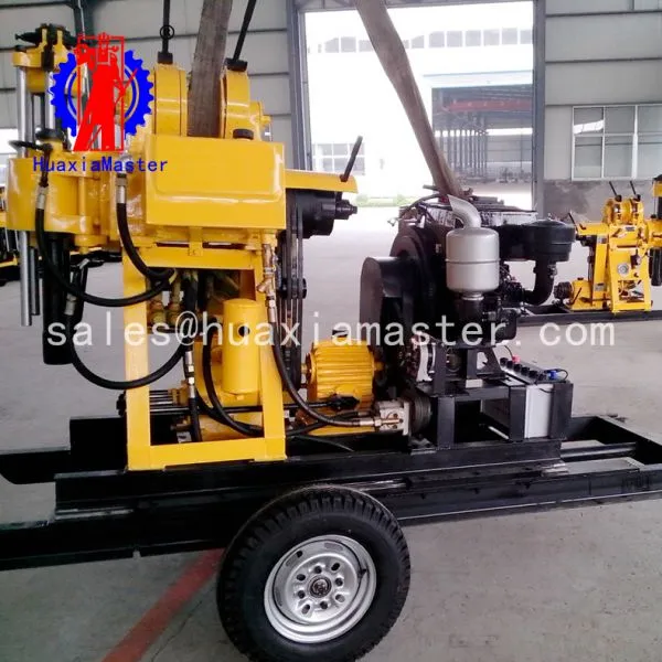 XYX-200 Wheeled Hydraulic Water Well Drilling Rig photo-2