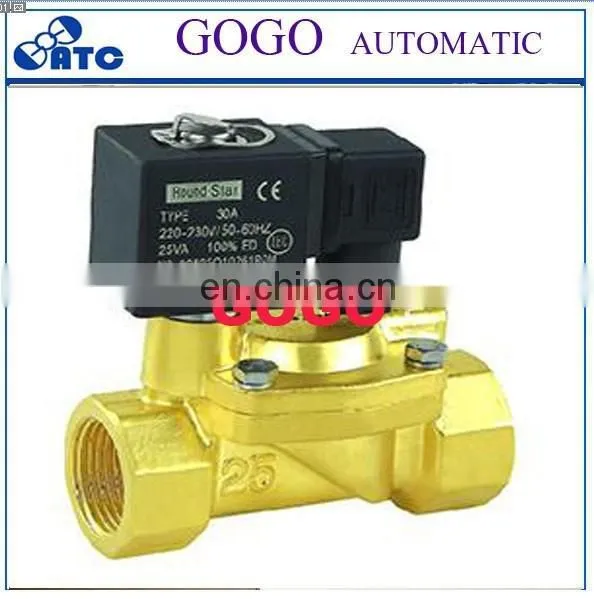 Submersible Solenoid Valve Thermal Oil Control Valves Thread Valve photo-5