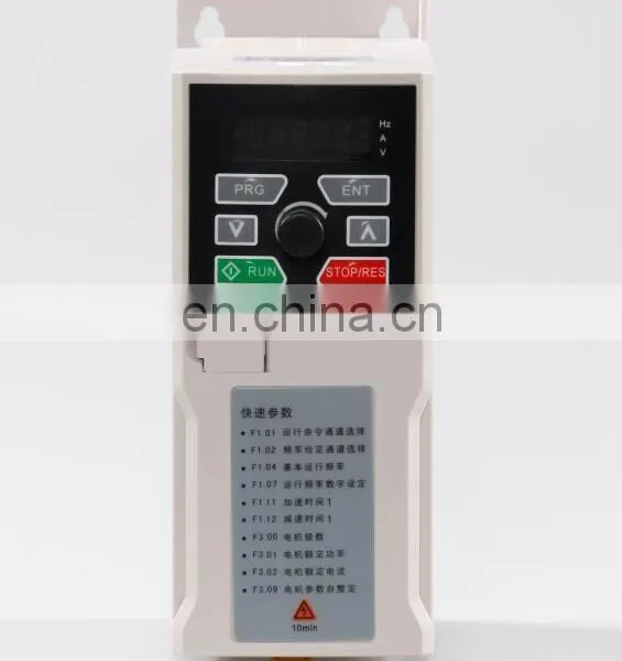 1-5HP Single and 3ph Variable Varindor Speed Controller High Performance Fashion Appearance Frequency Converter photo-2